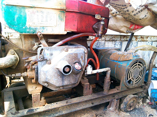 颍泉单杠柴油机发电机出租